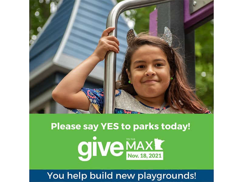 Give to the Max for Parks Today!